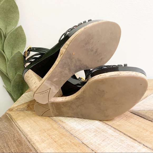 Prada Cut Out Wedges - Picture 10 of 16